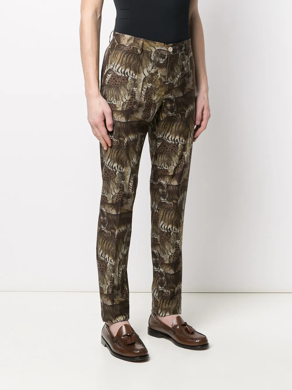 фото Etro брюки с принтом