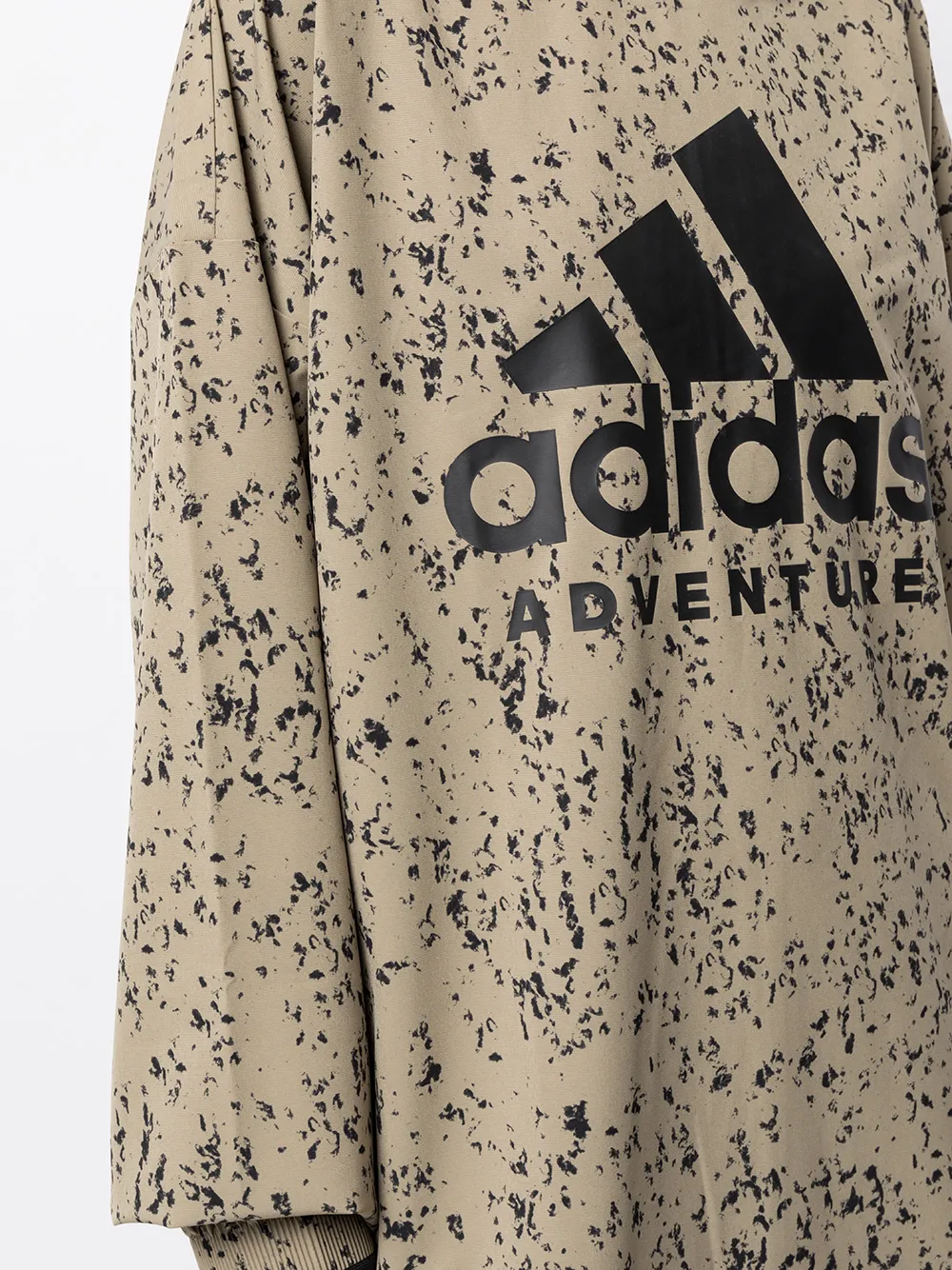 фото Adidas толстовка с принтом из коллаборации с hyke