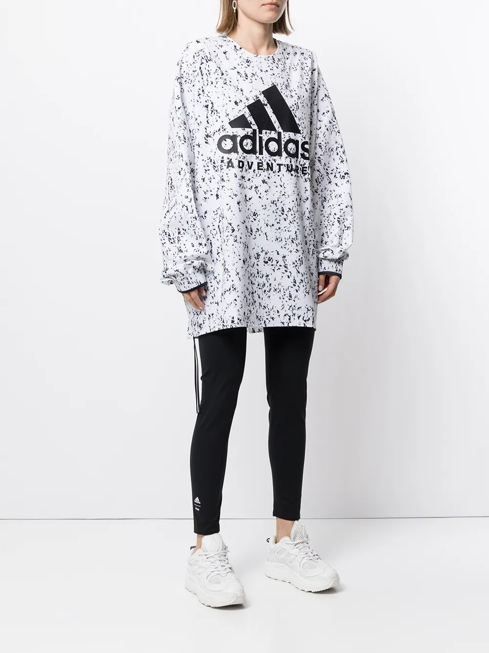 фото Adidas толстовка с принтом