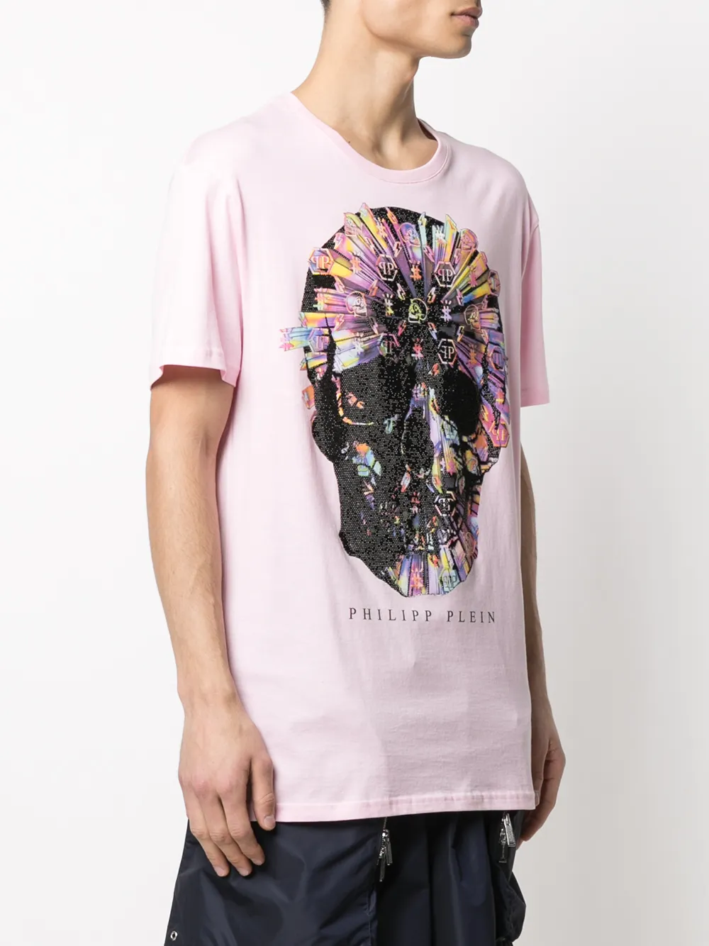 фото Philipp plein футболка ss colourful skull