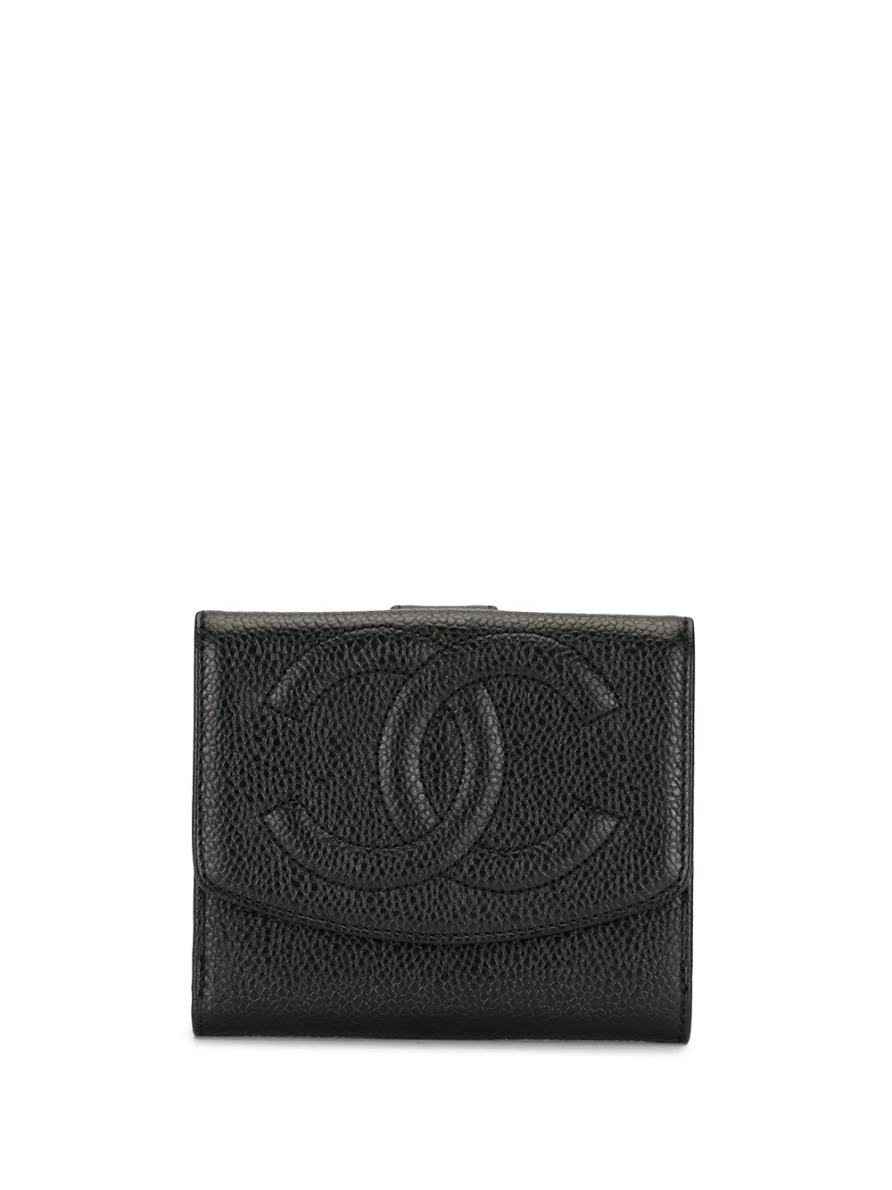 фото Chanel pre-owned кошелек 1998-го года с логотипом interlocking cc