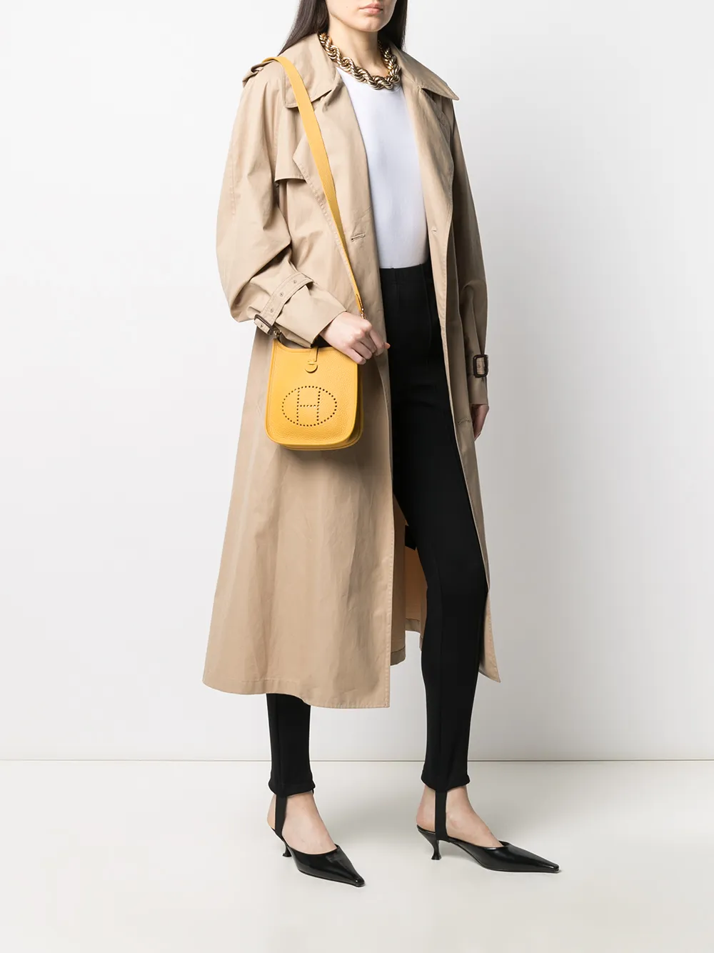 фото Hermès сумка через плечо evelyne pre-owned