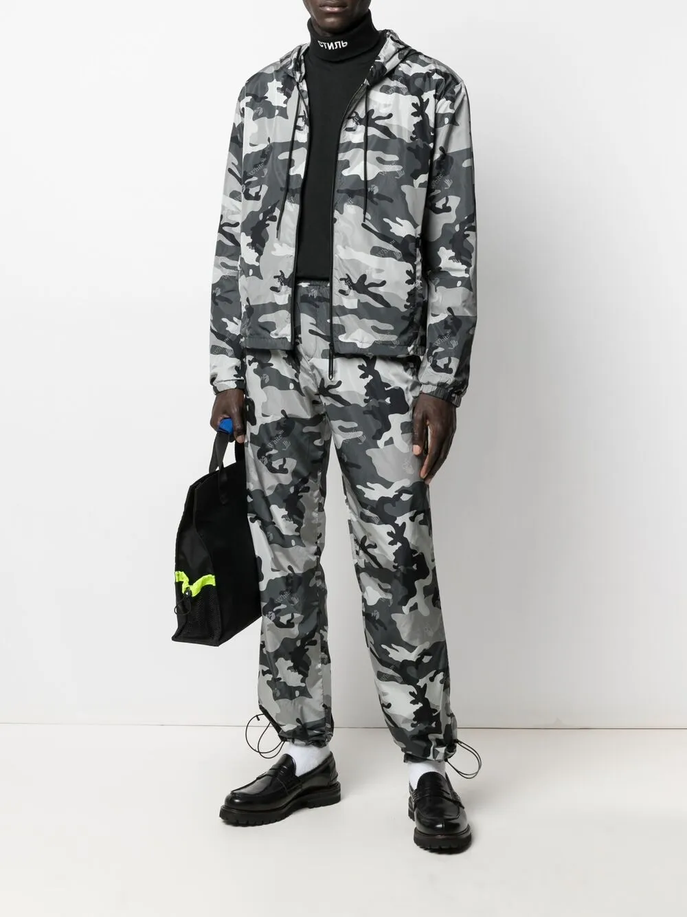 фото Heron preston толстовка с высоким воротником