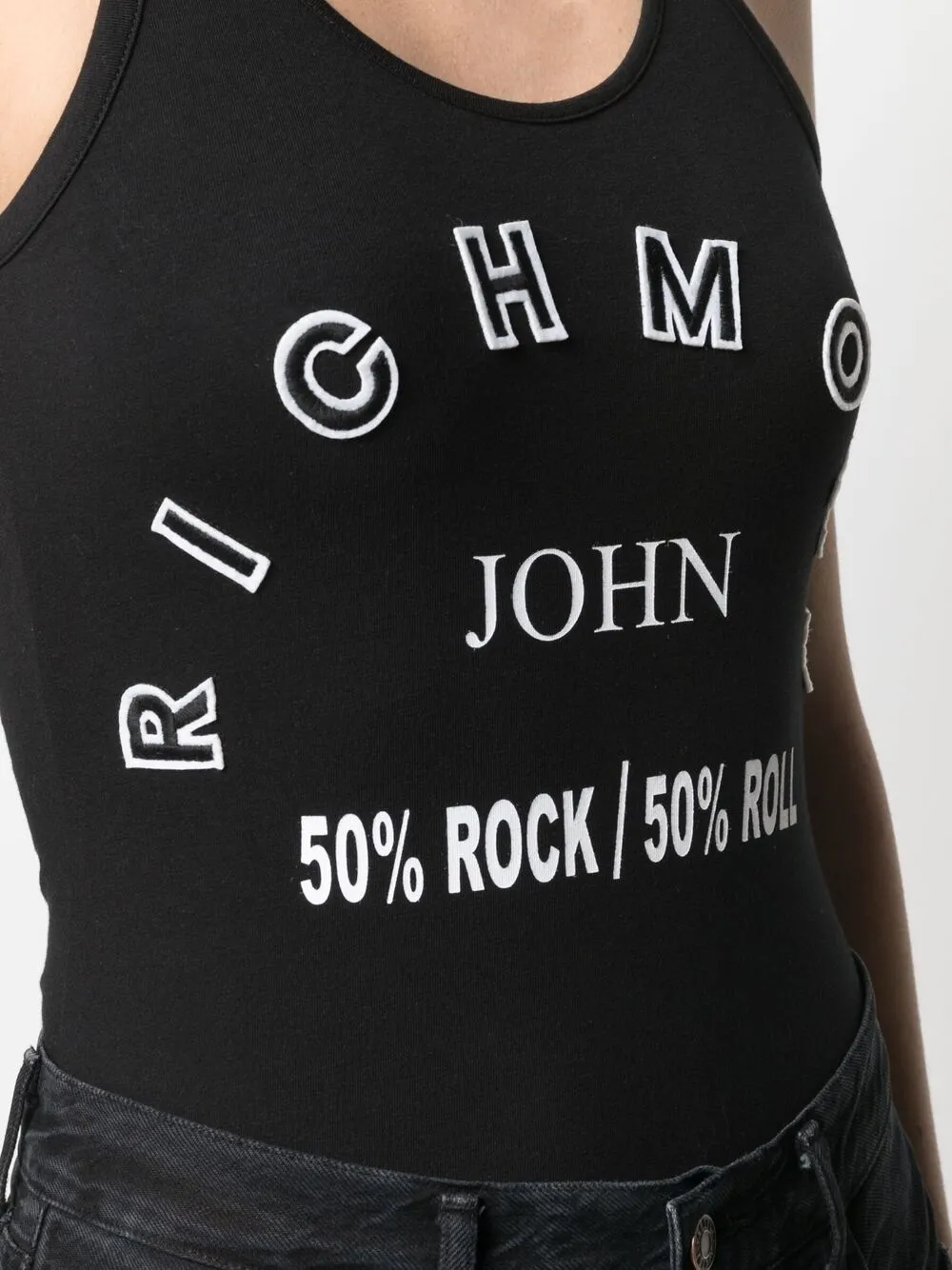 фото John richmond топ с логотипом
