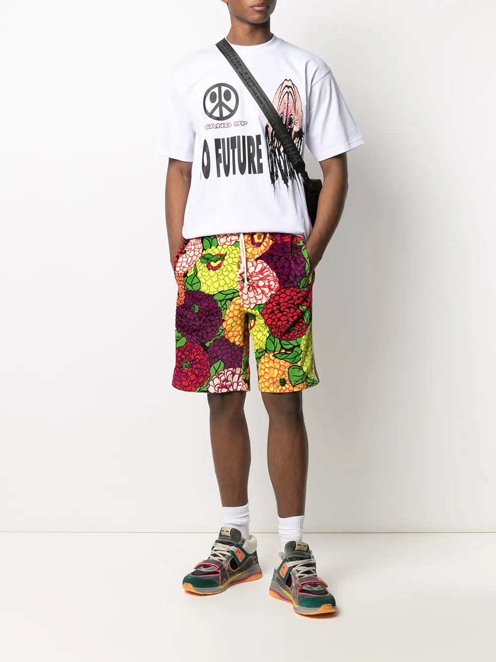 фото Garbage tv футболка с графичным принтом