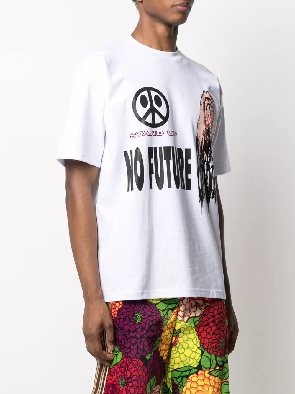 фото Garbage tv футболка с графичным принтом