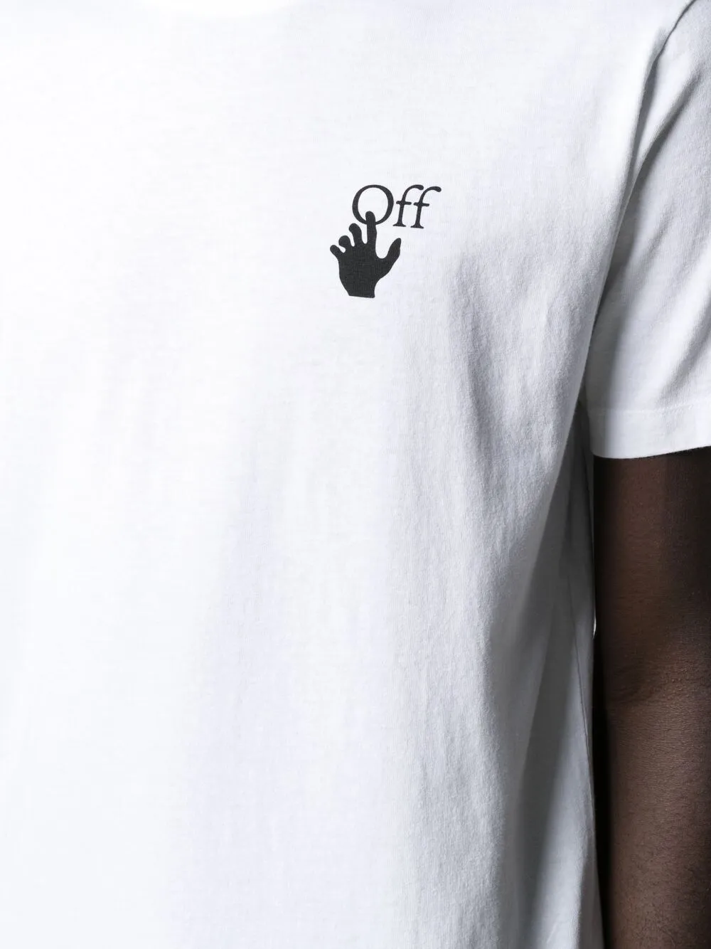 фото Off-white футболка с принтом