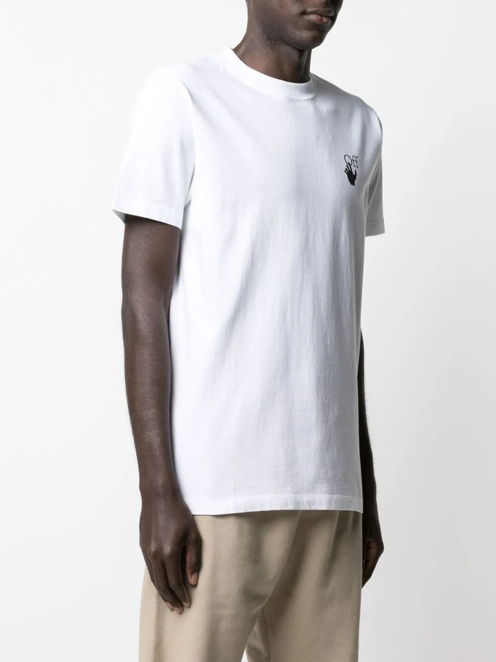 фото Off-white футболка с принтом