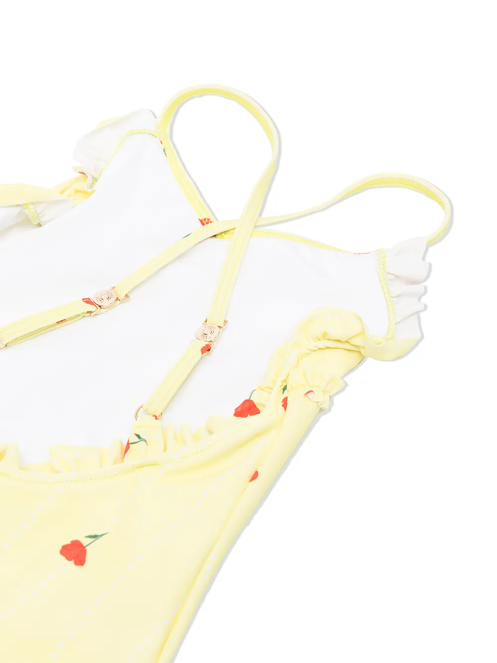 фото Chloé kids купальник с цветочным принтом