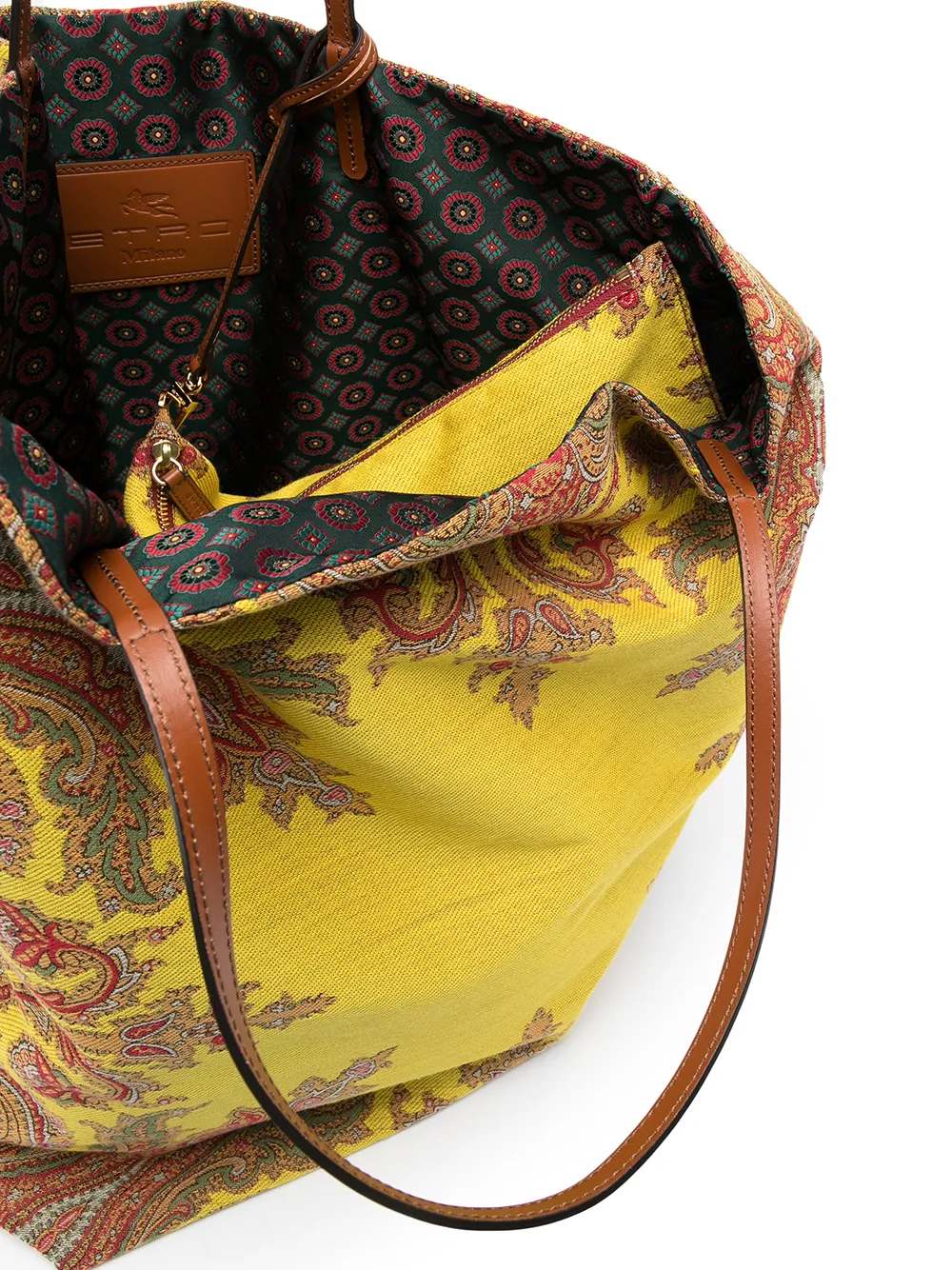 фото Etro двусторонняя сумка-тоут с принтом пейсли