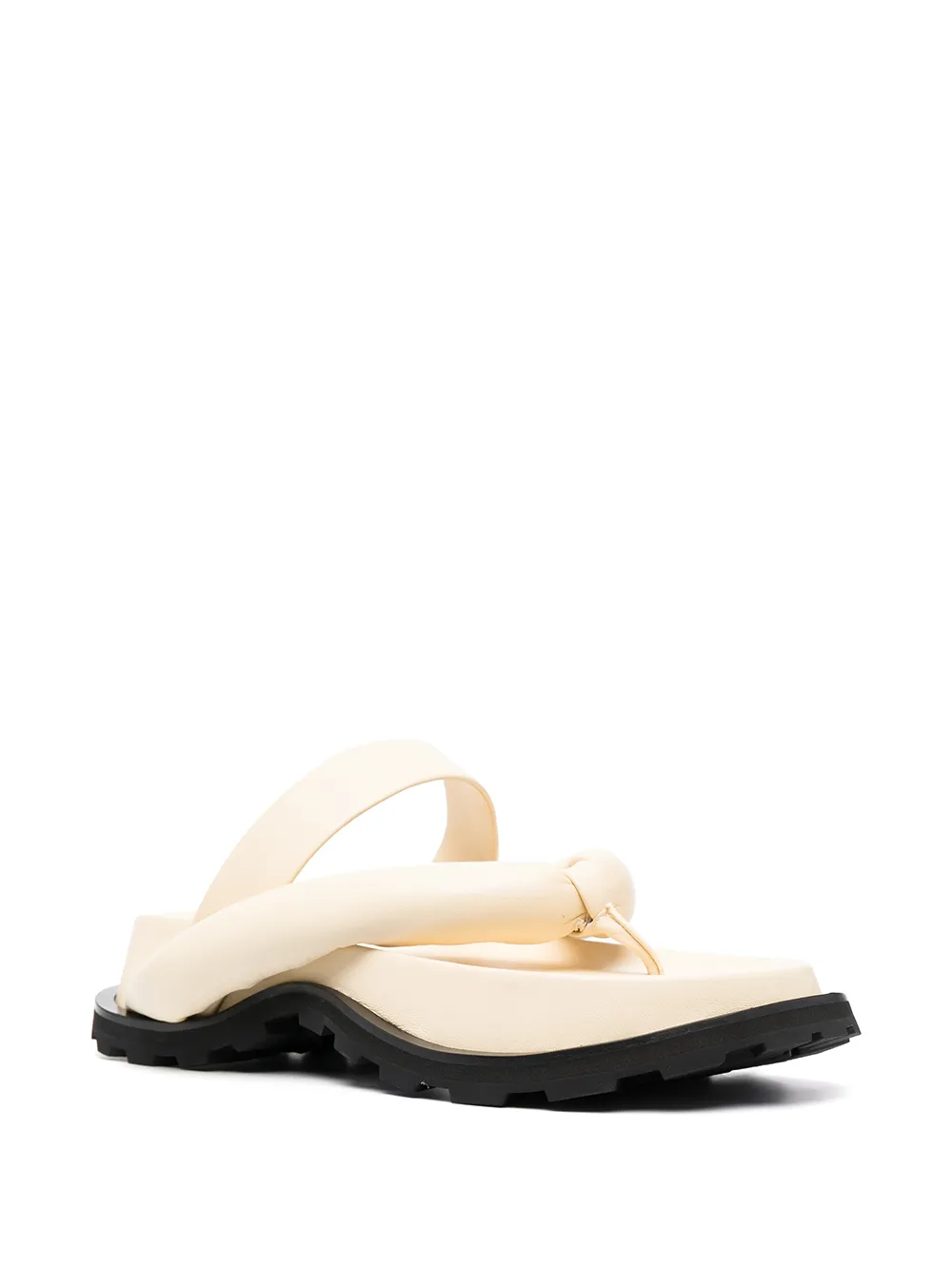 фото Jil sander двухцветные сандалии