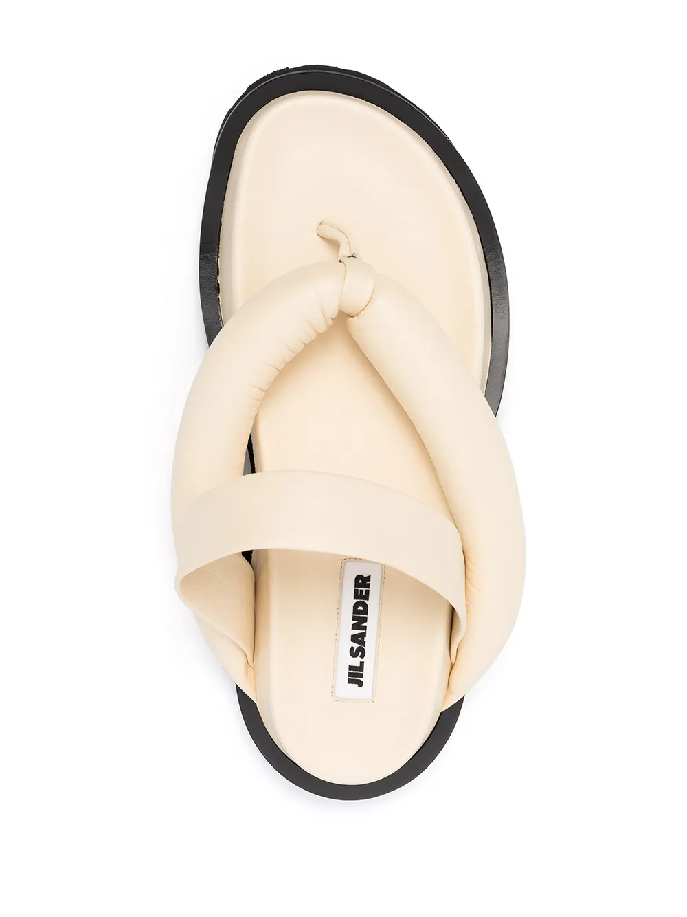 фото Jil sander двухцветные сандалии