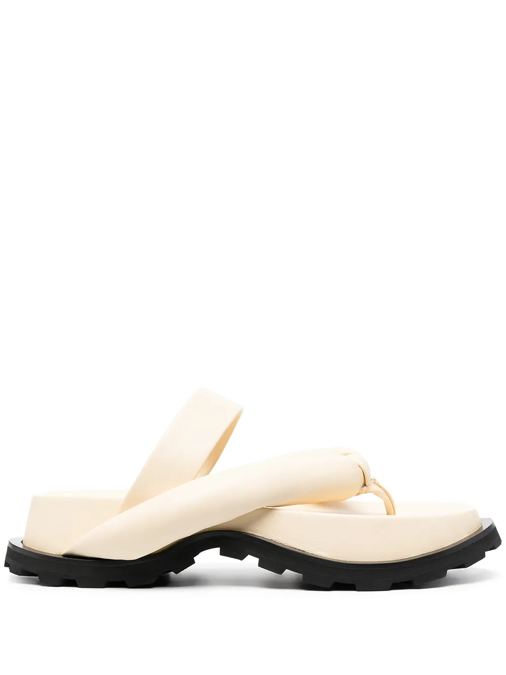 фото Jil sander двухцветные сандалии