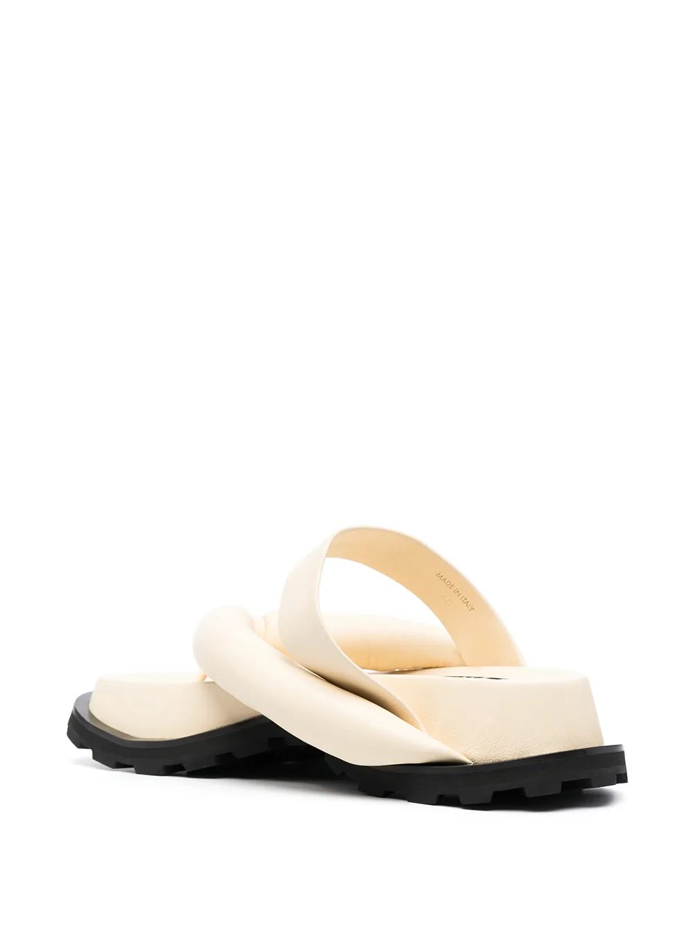 фото Jil sander двухцветные сандалии