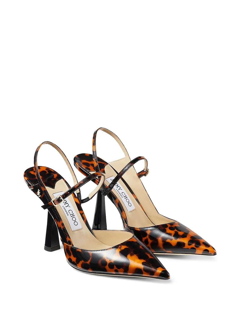 фото Jimmy choo туфли ray 100 черепаховой расцветки
