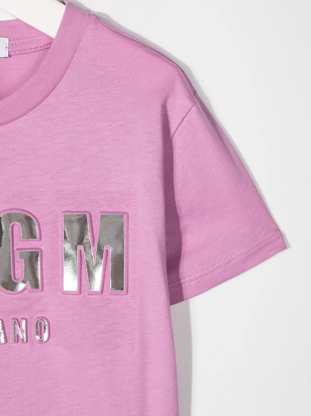 фото Msgm kids футболка milano с логотипом