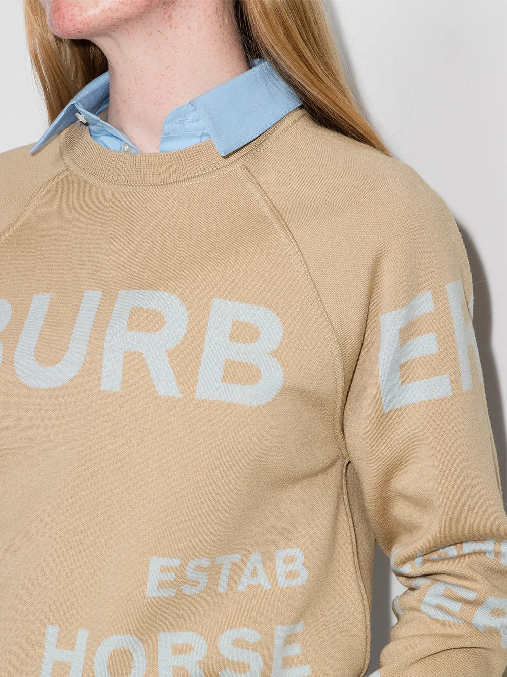 фото Burberry толстовка с логотипом