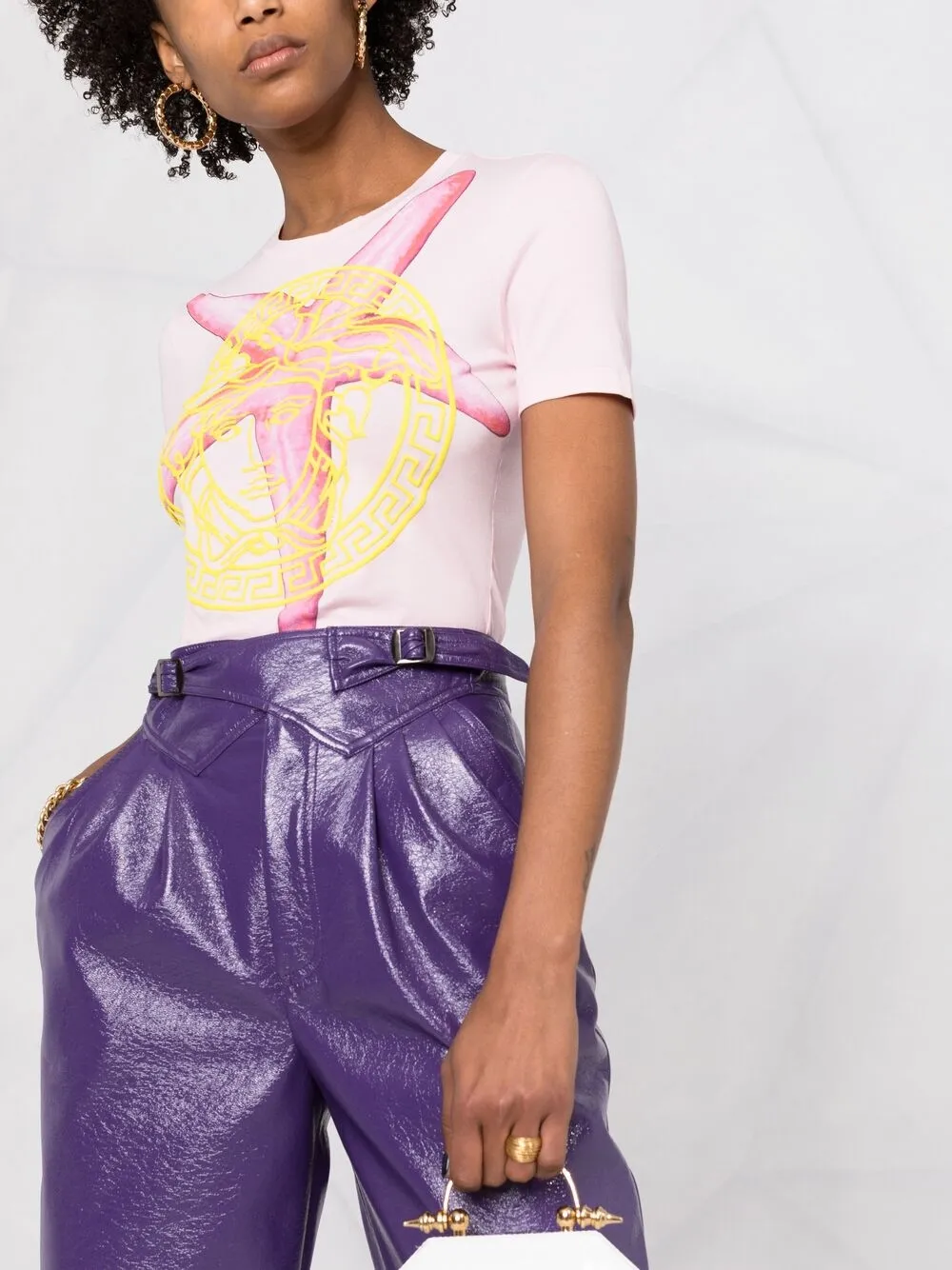 фото Versace футболка с принтом trésor de la mer