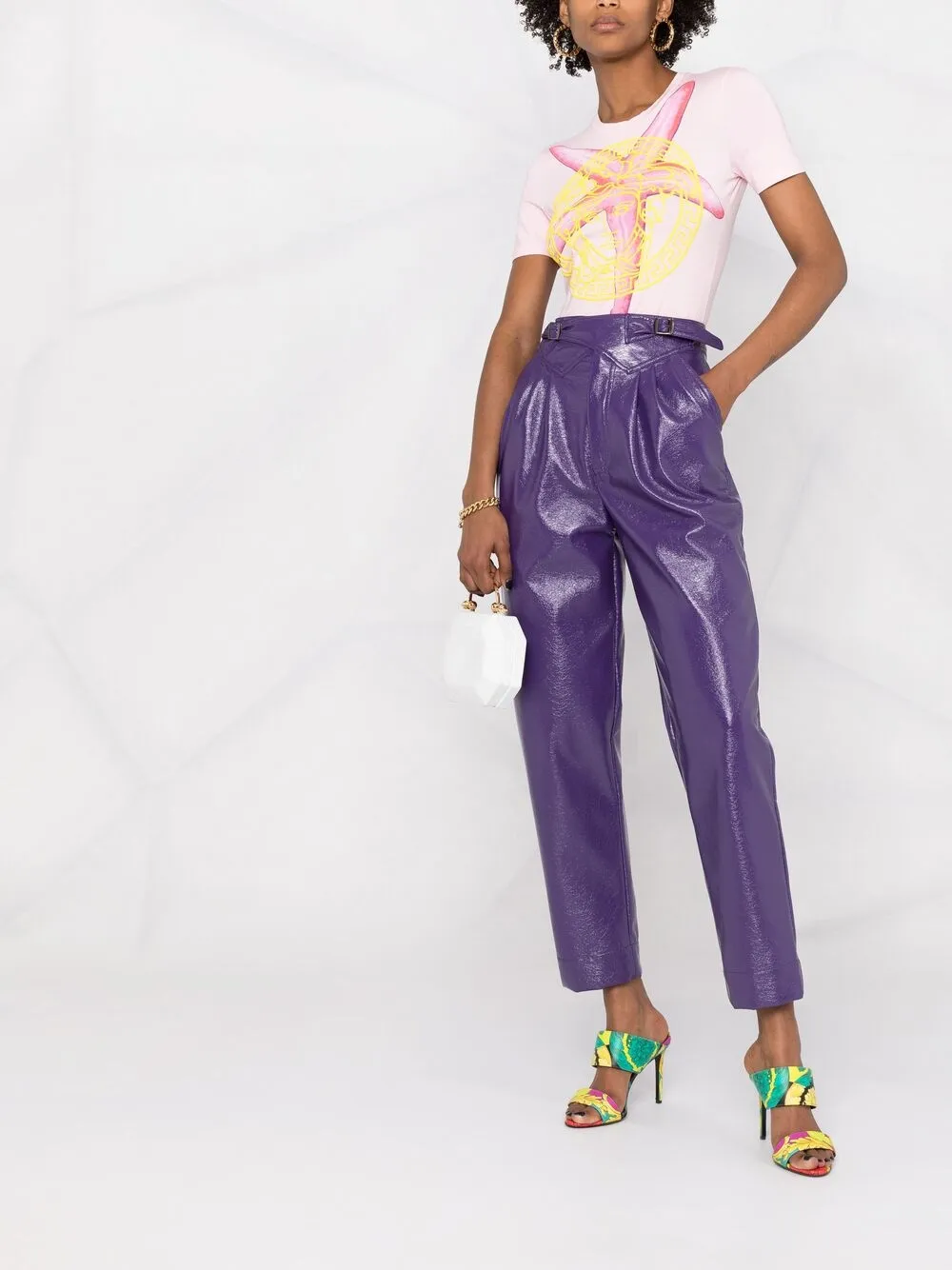 фото Versace футболка с принтом trésor de la mer