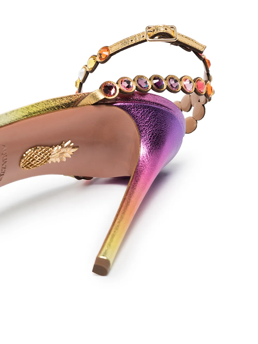 фото Aquazzura декорированные босоножки tequila 105