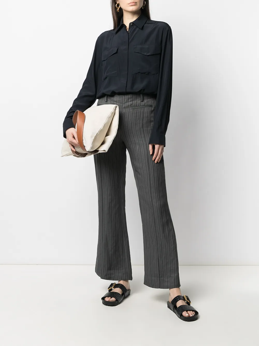 фото Jil sander рубашка с длинными рукавами