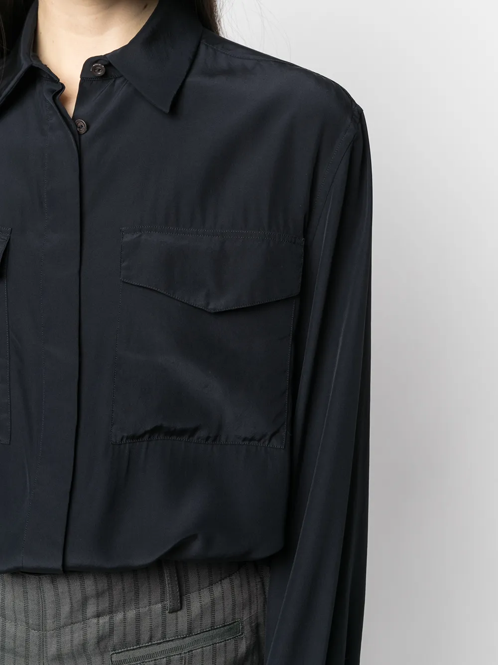 фото Jil sander рубашка с длинными рукавами
