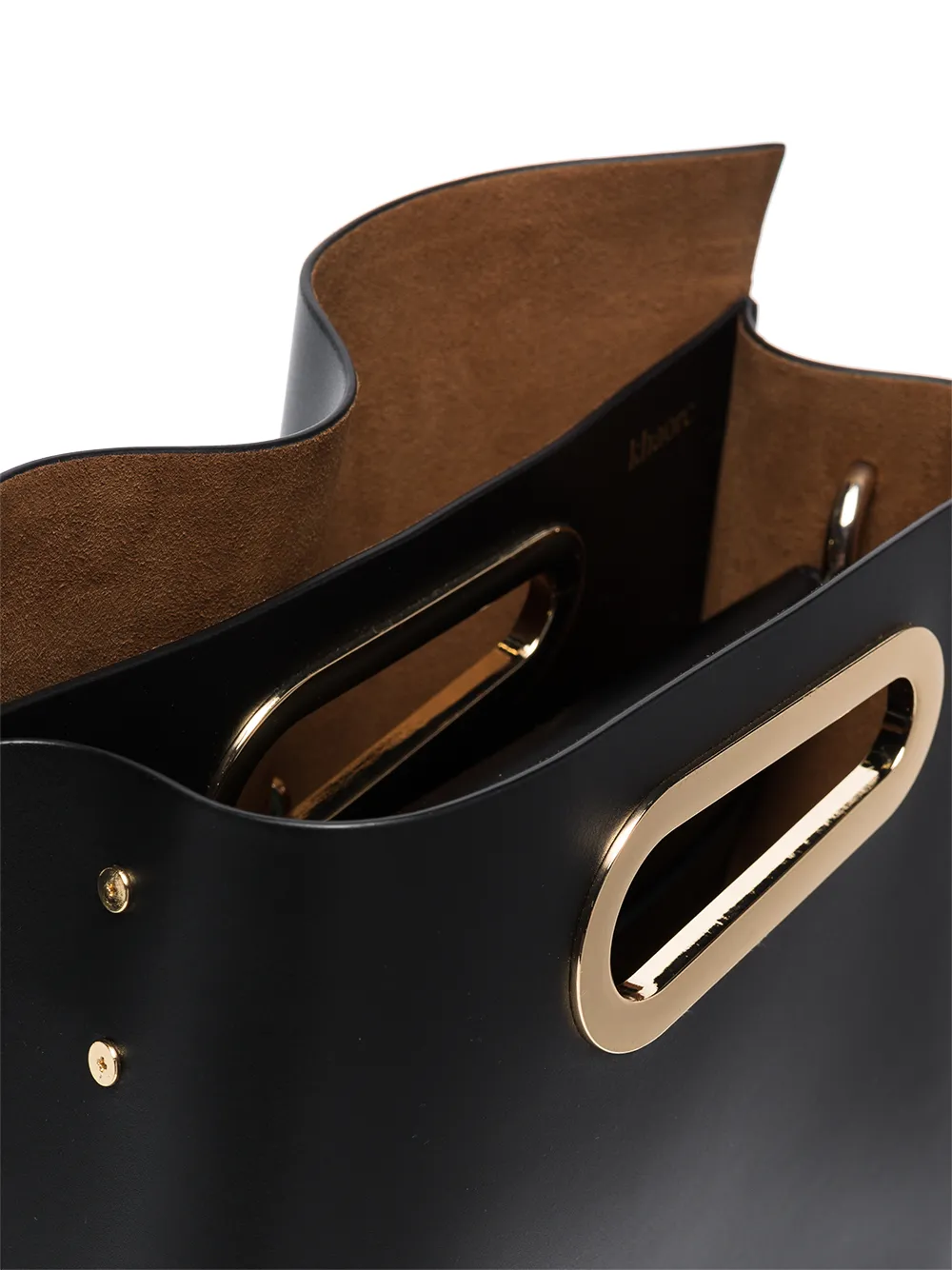 фото Khaore сумка с ручками и ремнем