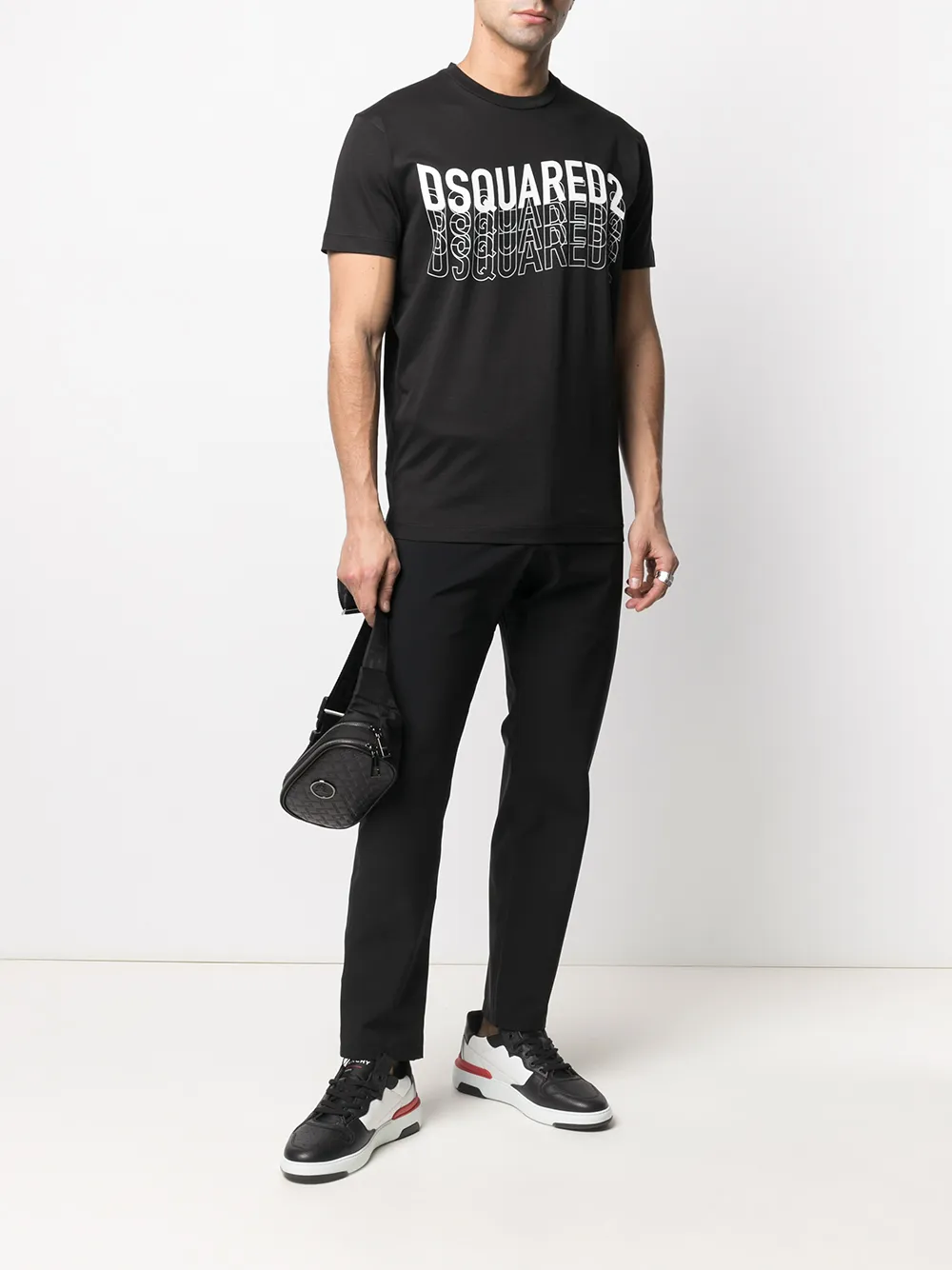 фото Dsquared2 футболка с логотипом