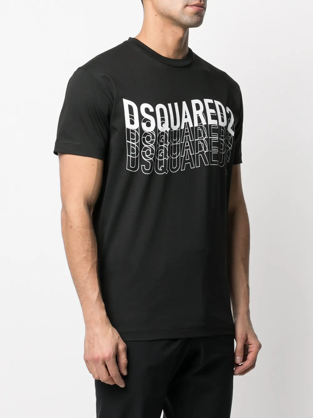 фото Dsquared2 футболка с логотипом