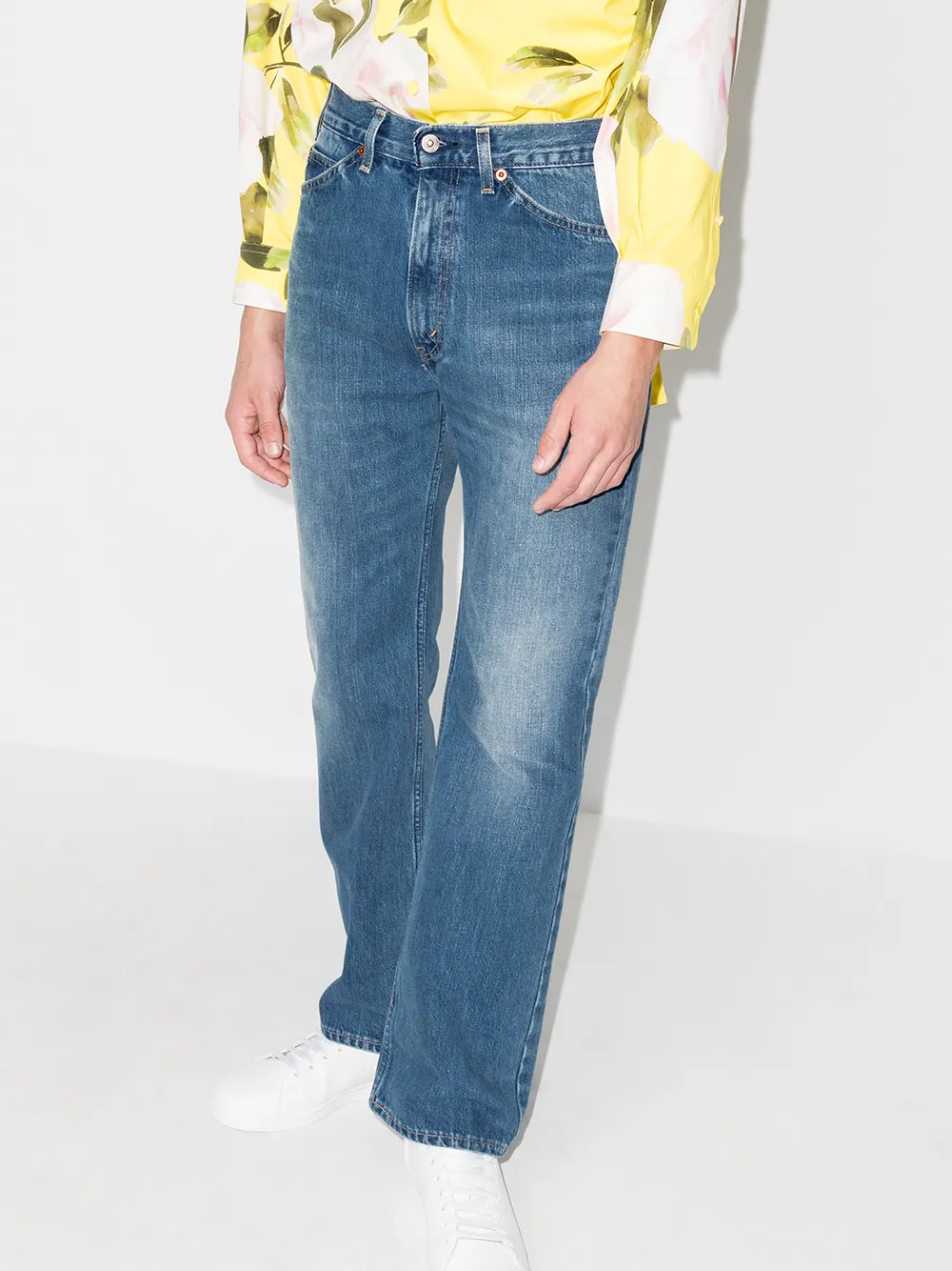 фото Valentino джинсы vintage 517 из коллаборации с levi’s