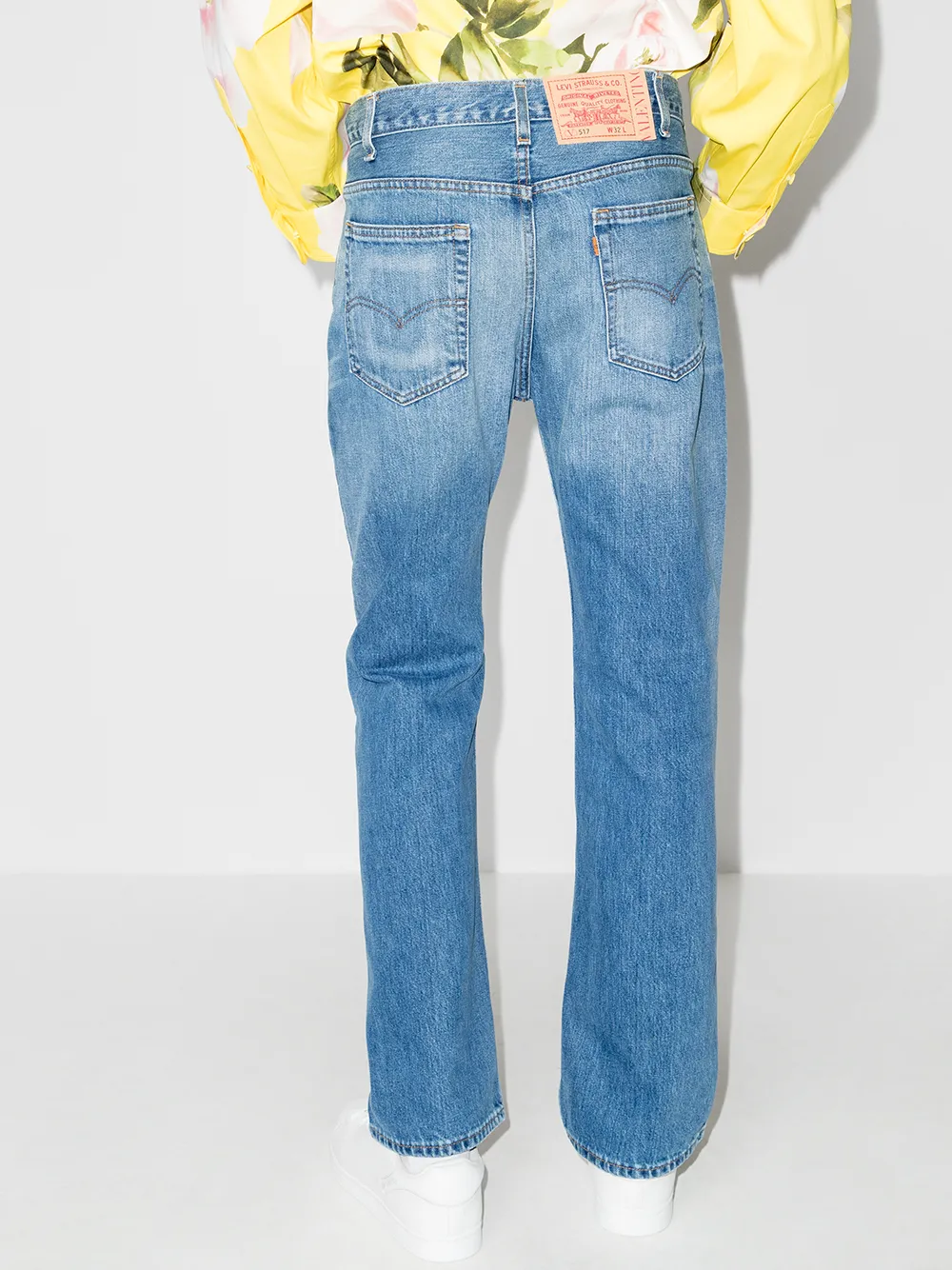 фото Valentino джинсы vintage 517 из коллаборации с levi’s