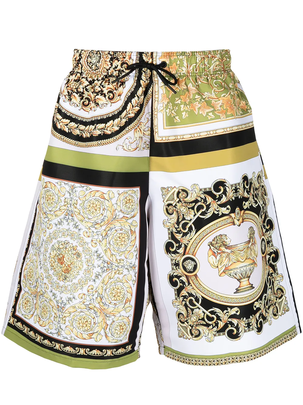 фото Versace плавки-шорты с принтом barocco