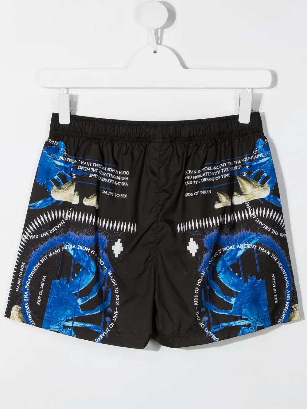 фото Marcelo burlon county of milan kids плавки-шорты с принтом