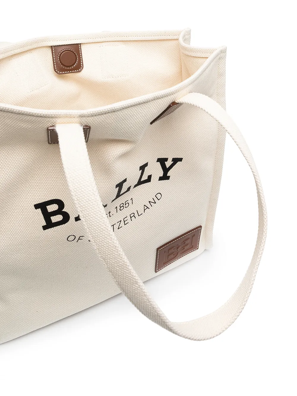 фото Bally сумка-тоут crystalia с логотипом