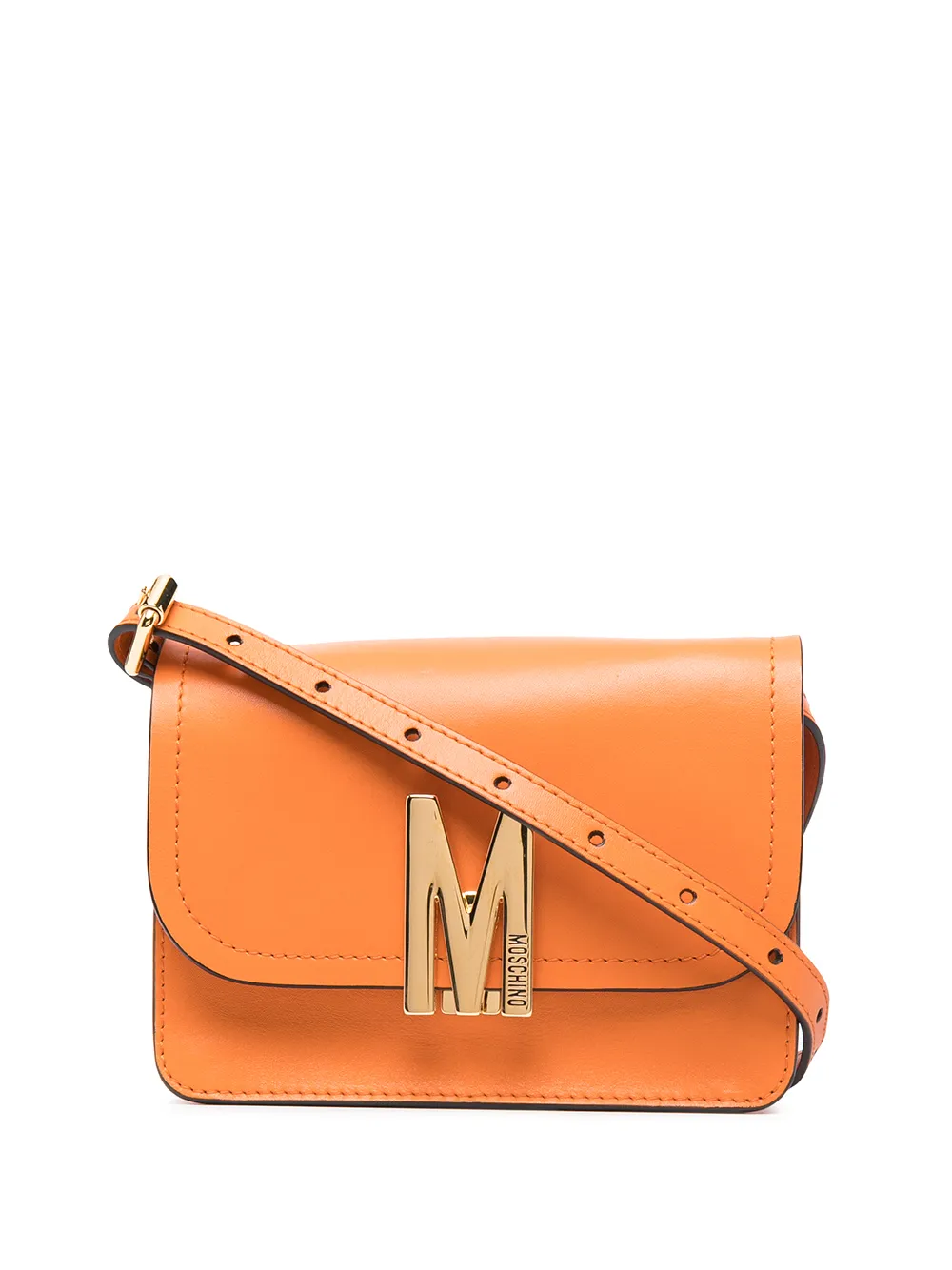 фото Moschino сумка через плечо с логотипом m