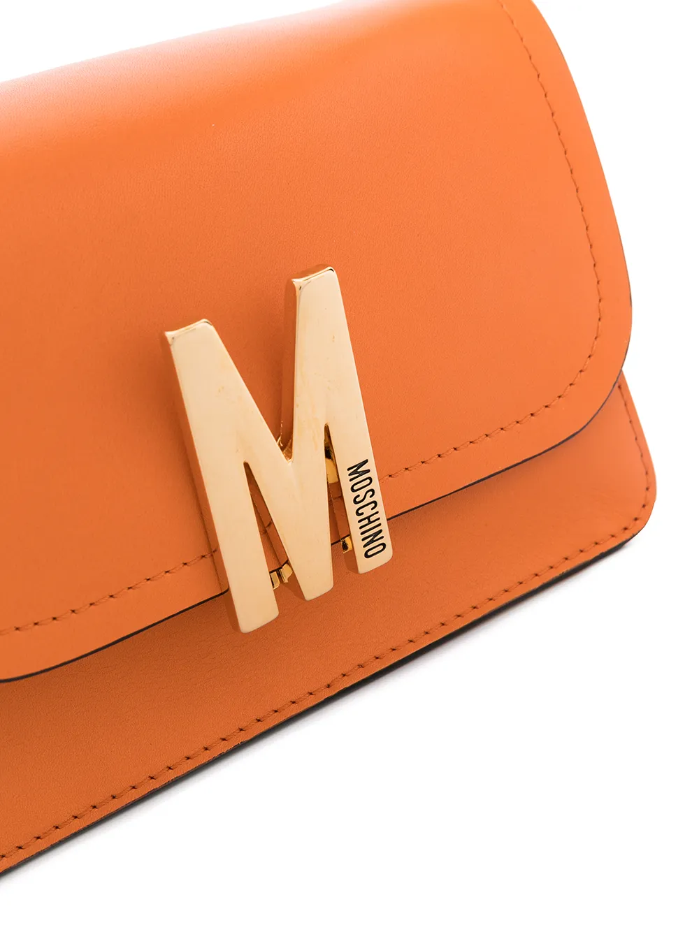 фото Moschino сумка через плечо с логотипом m