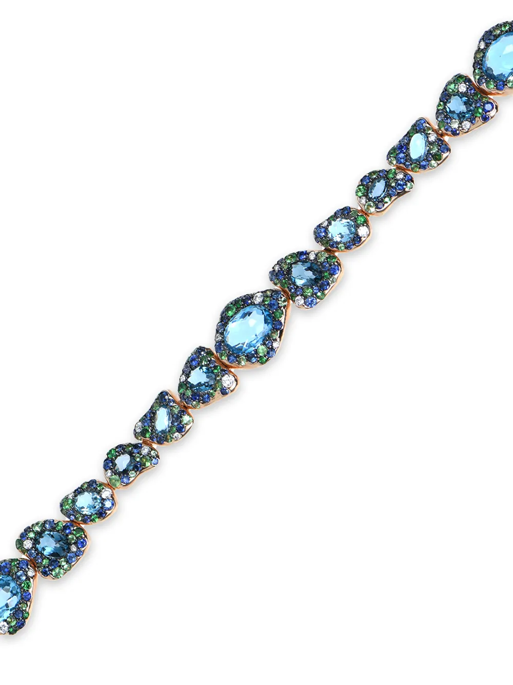 фото Rodney rayner браслет via roma из розового золота