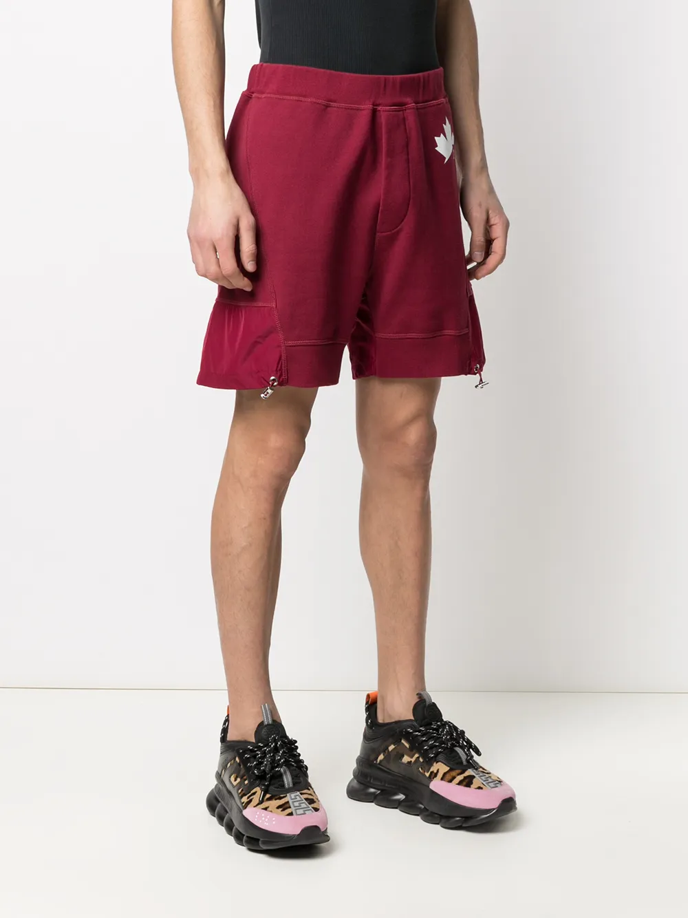 фото Dsquared2 спортивные шорты с логотипом