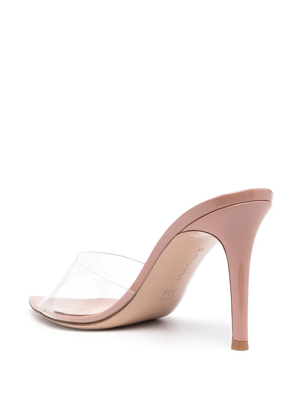 фото Gianvito rossi босоножки elle с заостренным носком