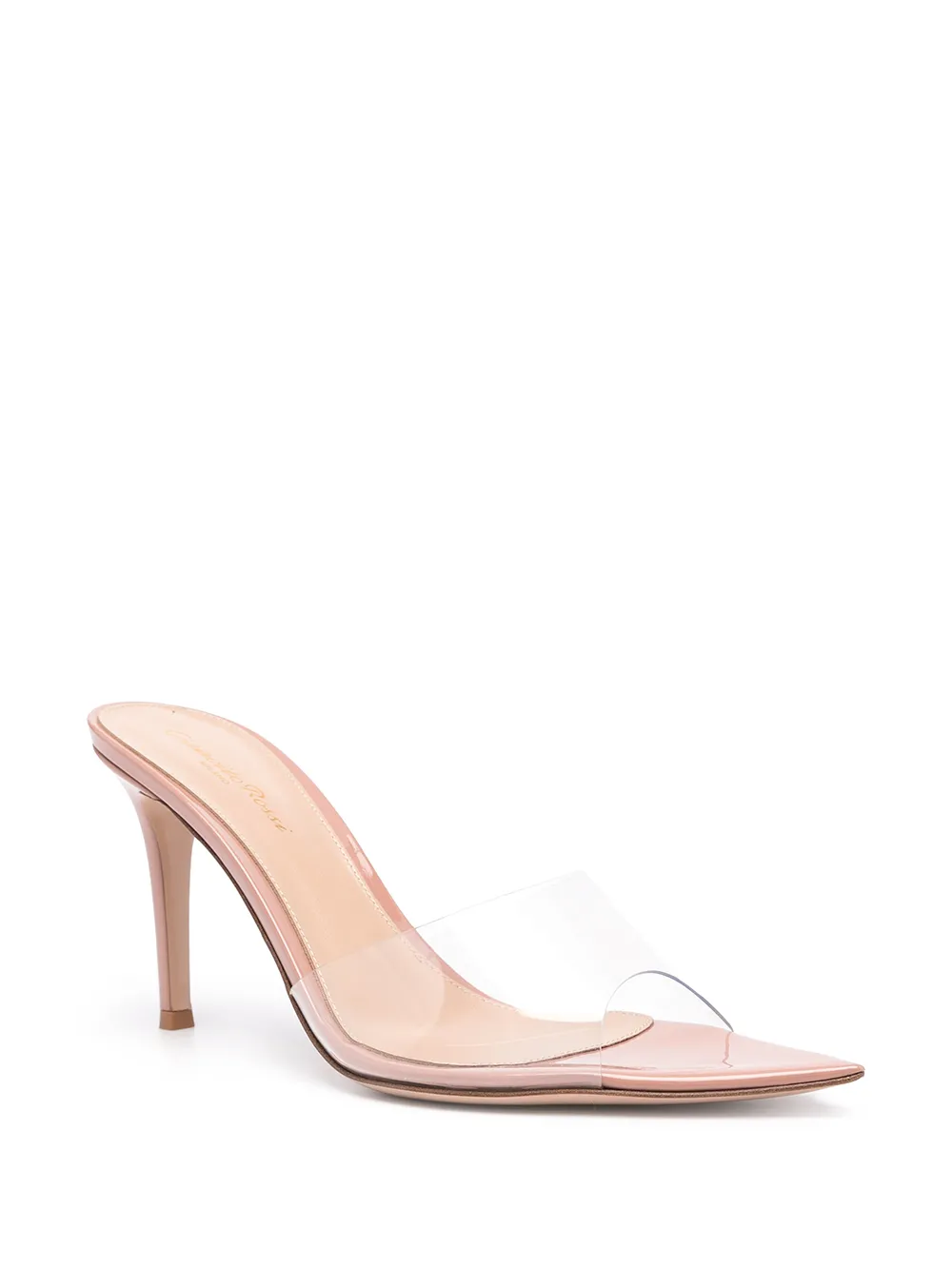 фото Gianvito rossi босоножки elle с заостренным носком