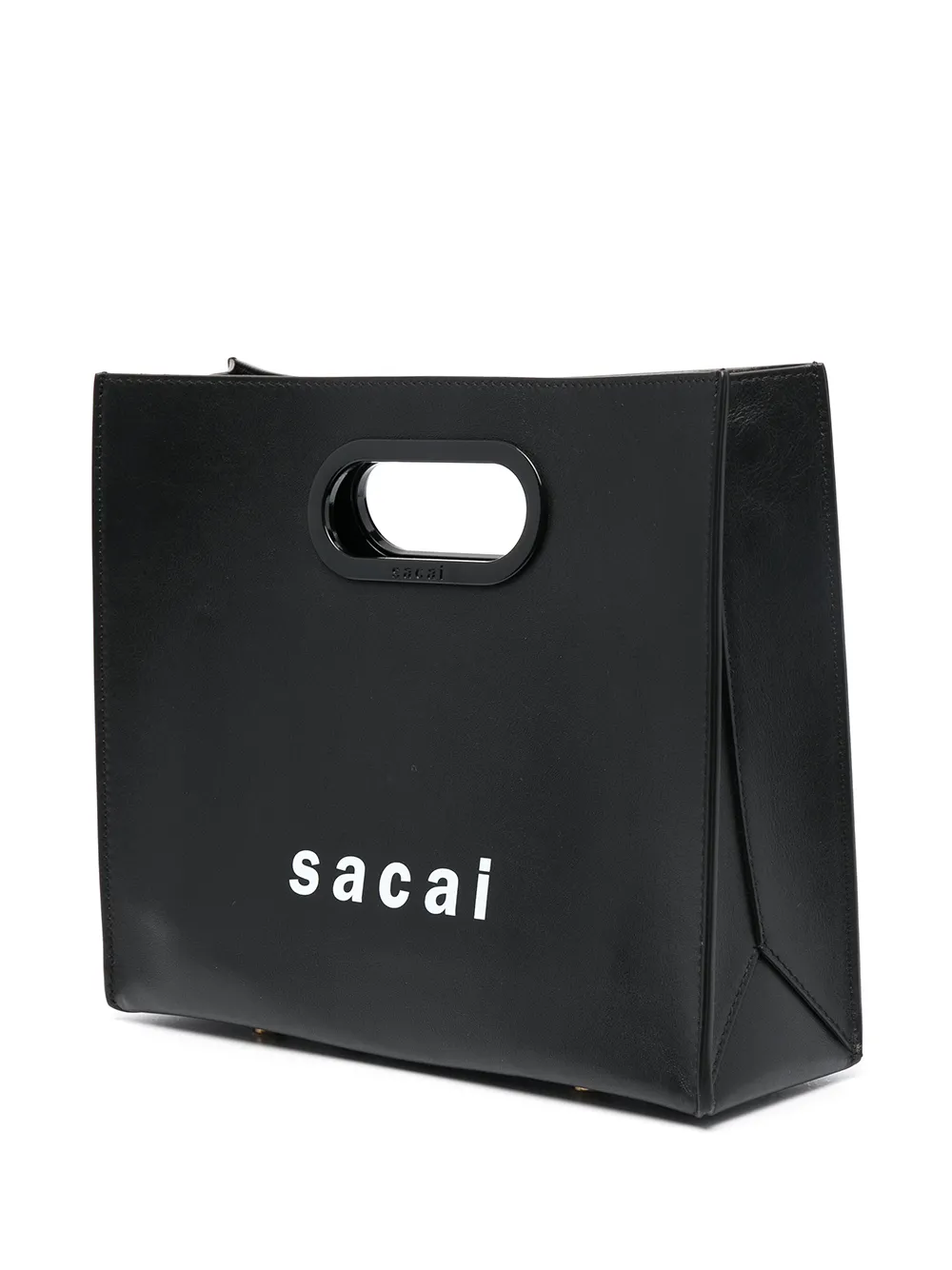 фото Sacai сумка-тоут с логотипом