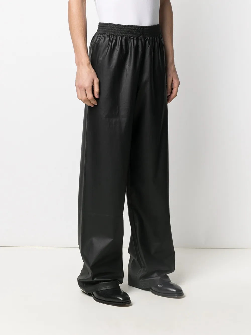 фото Raf simons широкие брюки с эластичным поясом