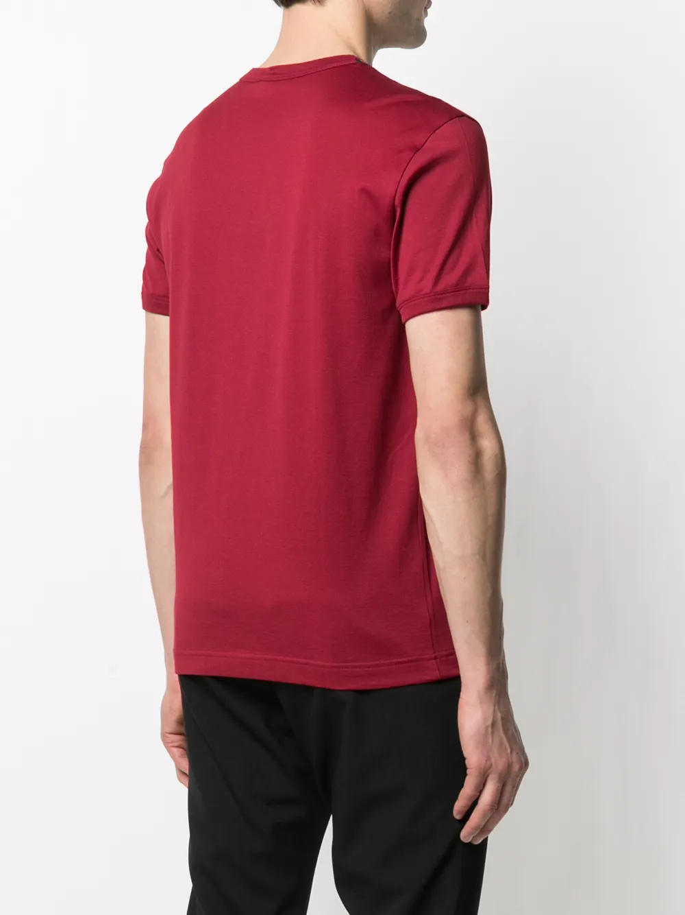 фото Dolce & gabbana футболка с нашивкой-логотипом