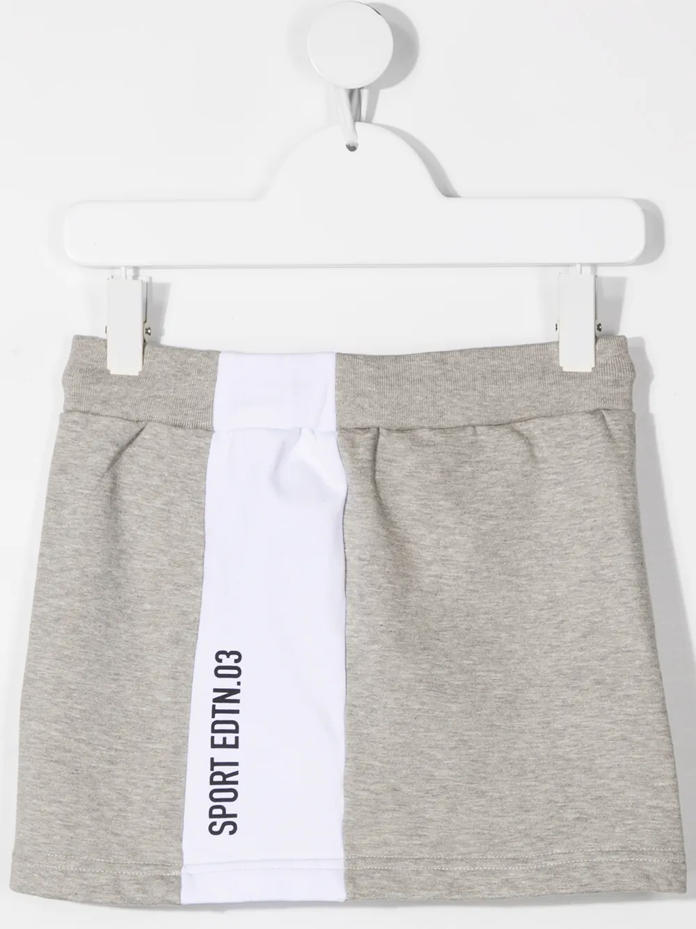 фото Dsquared2 kids юбка с контрастными вставками и логотипом