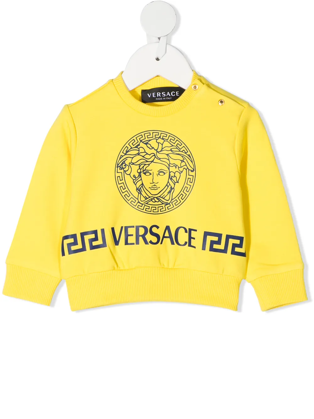 фото Young versace толстовка medusa с круглым вырезом