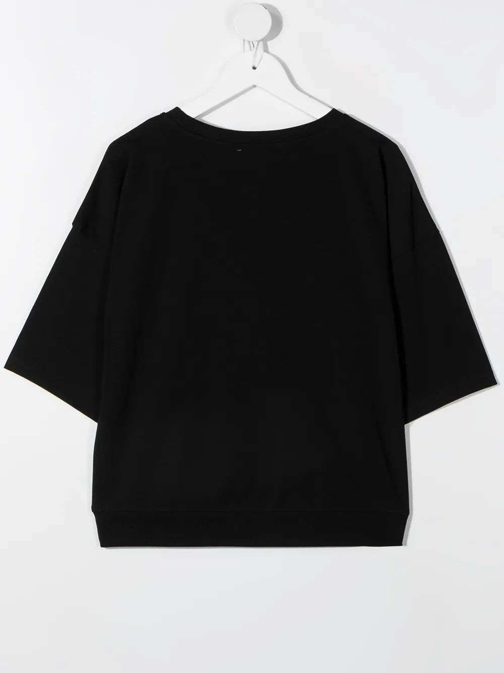 фото Moschino kids футболка с принтом teddy bear