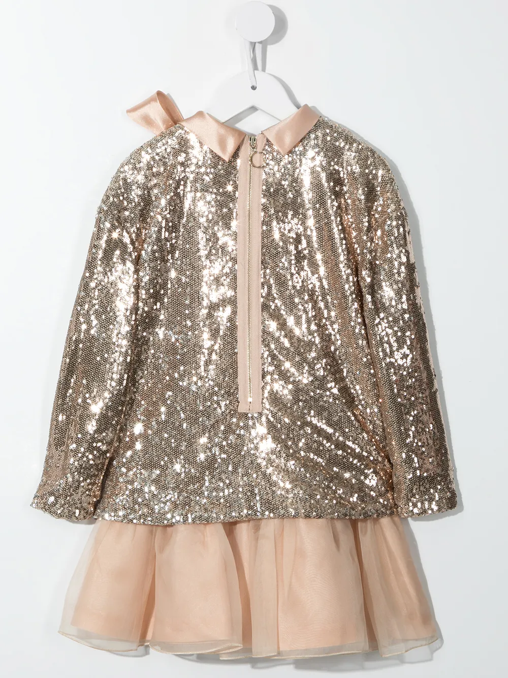 фото Valmax kids платье с пайетками