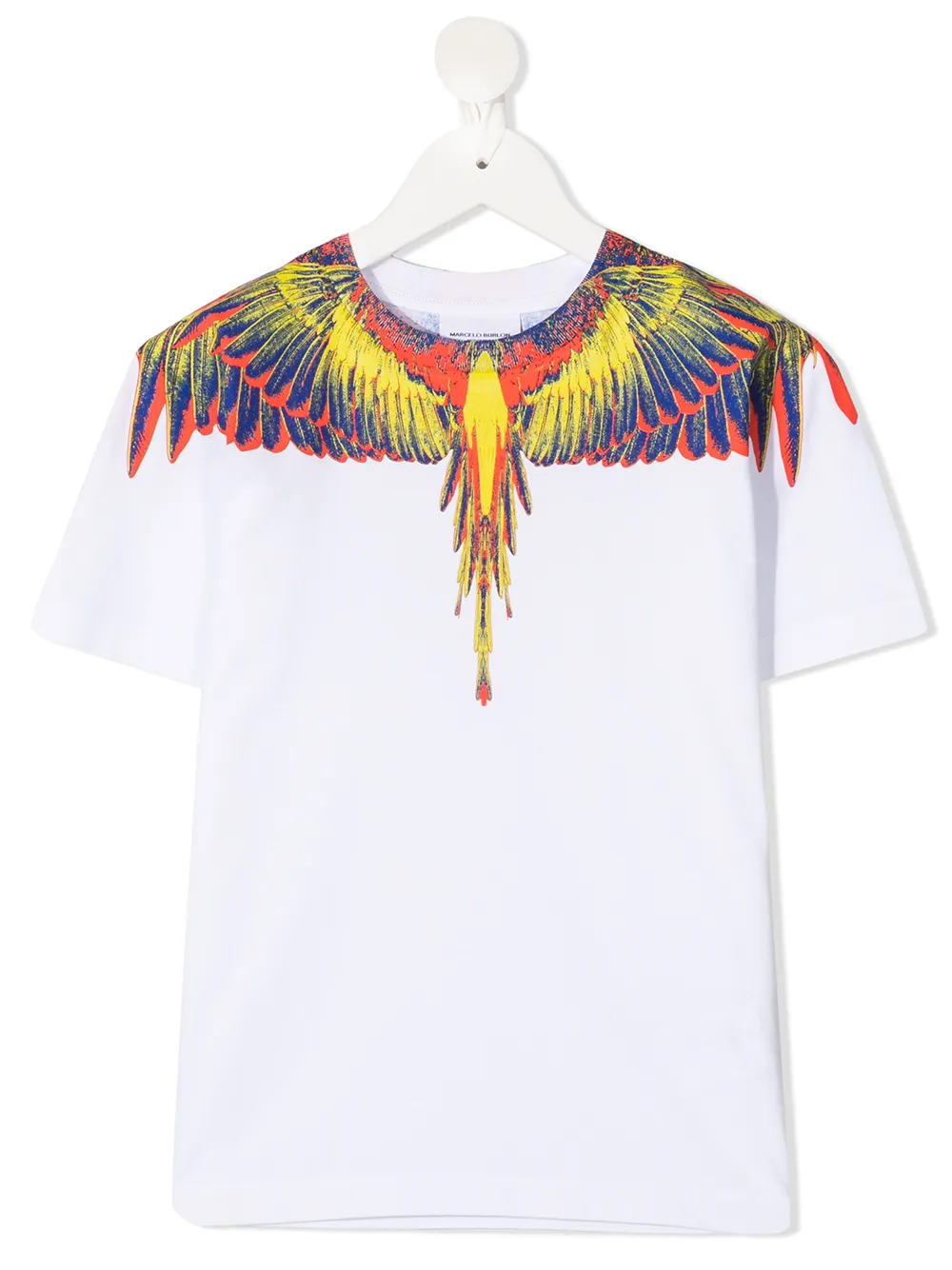 фото Marcelo burlon county of milan kids футболка с принтом