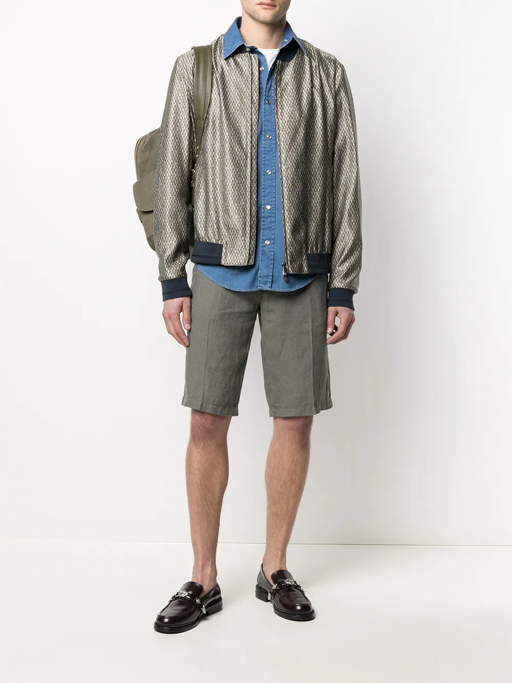 фото Corneliani шорты по колено