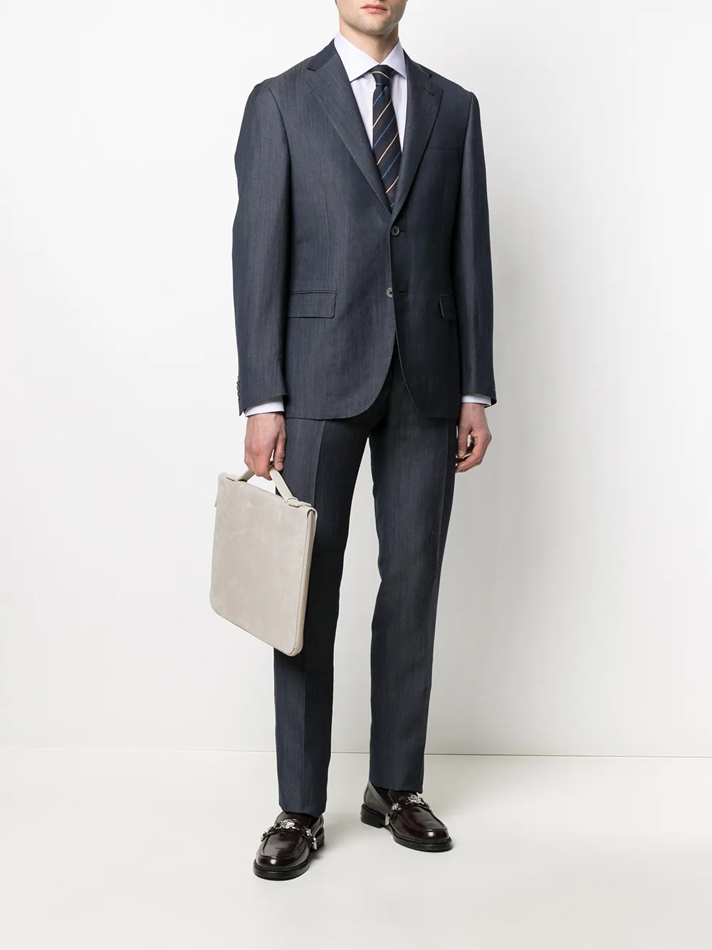 фото Corneliani костюм-двойка строгого кроя